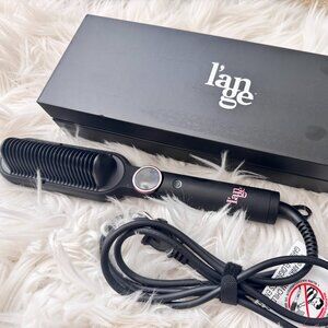 L’ange Smooth-It 2-in-1 Digital Straightening Comb – Black